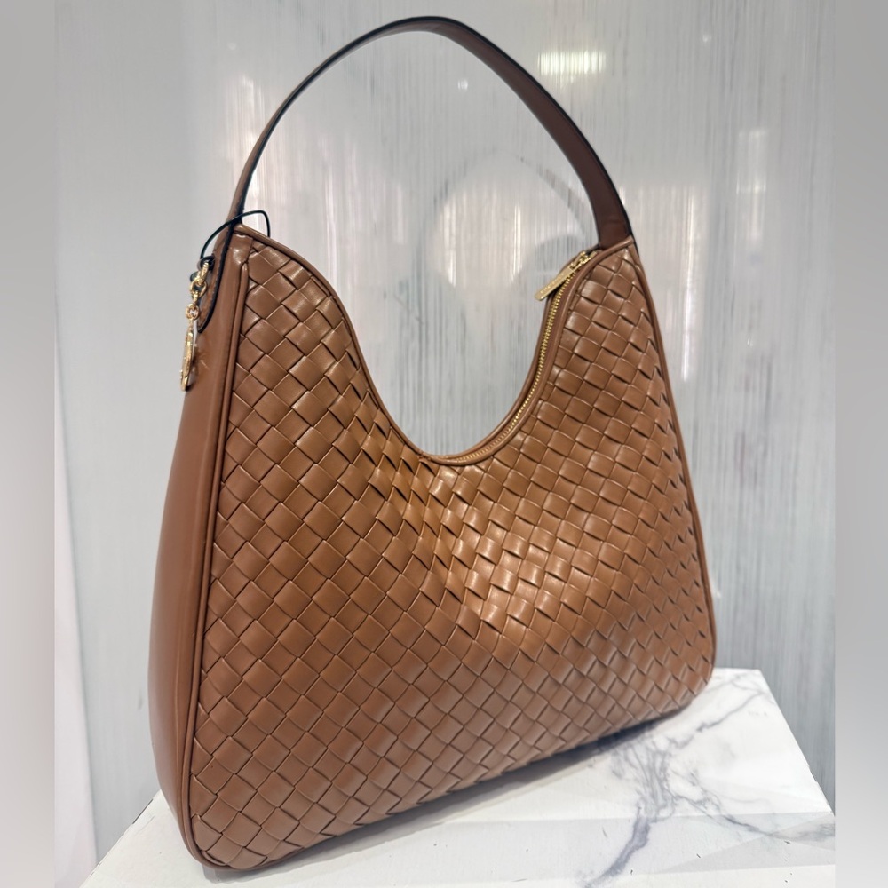 MICHAEL KORS Nayla Medium Woven Shoulder Bag - Picture 4 of 10